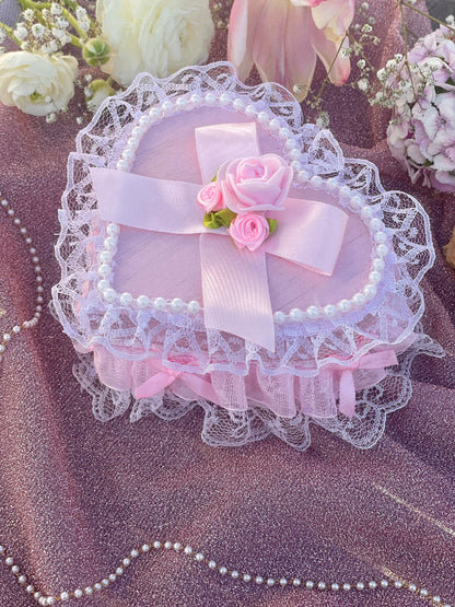 Boîte à secret décorée à la main style mignon/coquette