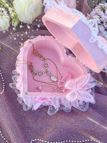 Boîte à secret ouverte, tu peux mettre tes secrets à l'intérieur ou tes bijoux