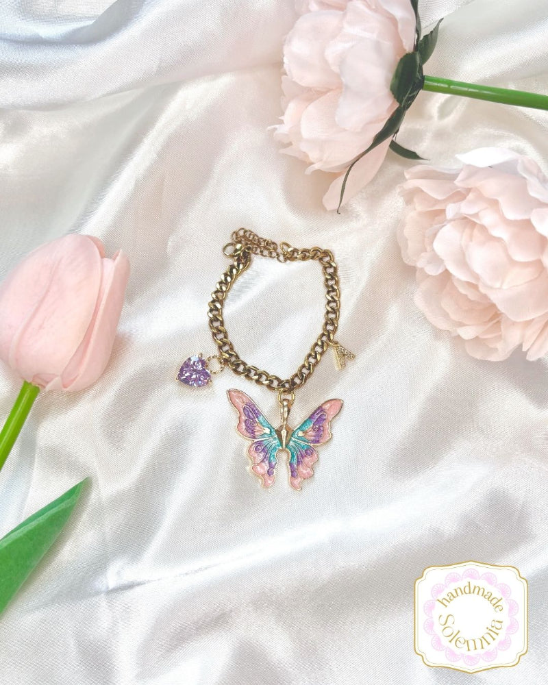 bracelet magic fairy charm personnalisable